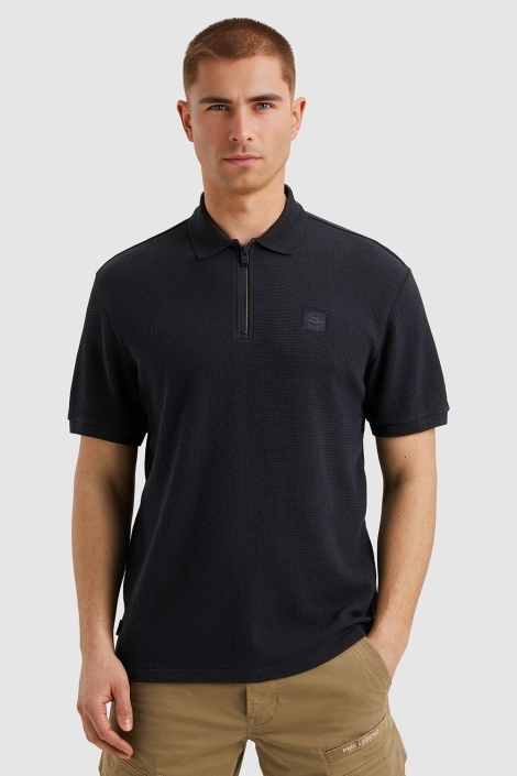 PME legend short sleeve polo flatback waffle